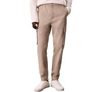 Calvin Klein Pantalon Cargo Homme Comfort Cotton Skinny Fit, Beige (Vintage Khaki), XXL