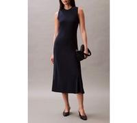 Calvin Klein Sl Second Skin Crew Sky Captain Taille: XS | Robes midi Outlet | Femme |