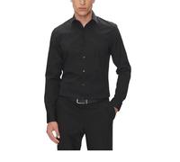 Calvin Klein Slim Esntl Poplin Nos STR SLD Chemises habillées, Noir (Noir), 38 Homme