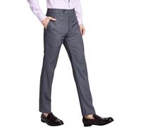 Calvin Klein Slim Fit Dress Pant Pantalon, Gris Moyen, 32W x 34L Homme