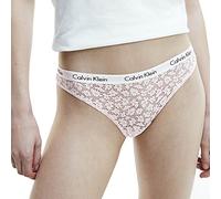 Calvin Klein Slip Brésilien Femme Dentelle, Rose (Nymphs Thigh), XS