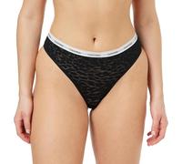 Calvin Klein Underwear String noir / blanc cassé, Taille M