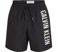Calvin Klein Slip de Bain Garçon Medium Drawstring avec Cordon de Serrage, Noir (Pvh Black), 10-12 Ans