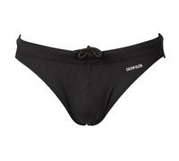 Calvin Klein Slip de Bain Homme CK Piscine avec Logo derrière élastique et Cordon dissimulé à la Taille Article ZM0ZM02304 Slip, BEH Pvh Black, M