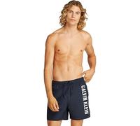 Calvin Klein Slip de Bain Homme Medium Drawstring avec Cordon de Serrage, Bleu (Dark Sapphire), L
