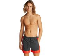 Calvin Klein Slip de Bain Homme Medium Drawstring avec Logo, Rouge (Flaming Chili), M