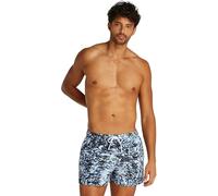 Calvin Klein Slip de Bain Homme Short Drawstring-Print avec Cordon de Serrage, Multicolore (Glitched Marble AOP Blue), M