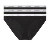 Calvin Klein Slip Femme CK, Lot de 3 caleçons élastiques Visibles, Coton Stretch Article QD5207E