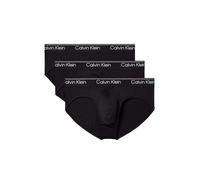 Slips Calvin Klein Hip Brief noir (3 unités) - S