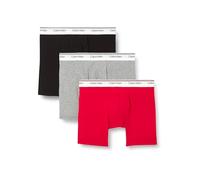 Calvin Klein Slips Lot de 3 Homme Balance avec Ceinture Emblématique, Noir (Black), M