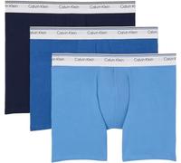 Calvin Klein Slips Lot de 3 Homme Balance avec Ceinture Emblématique, Noir (Black), XL