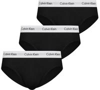 Calvin Klein Slips 0000u2661g Lot de 3 Noir XS Homme