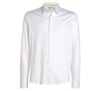 Calvin Klein Smooth Cotton Slim Overhemd Blanc