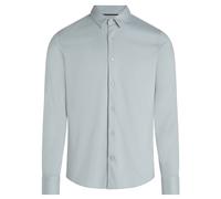 Calvin Klein Smooth Cotton Slim Overhemd Gris