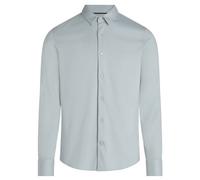 Calvin Klein Smooth Cotton Slim Overhemd Gris