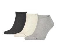 Calvin Klein Sneaker 3 Pack- Mid Grey Melange- One Size (Lot de 3) Homme 40/46