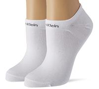 Calvin Klein Sneaker Chaussettes, Blanc, Taille Unique (Lot de 2) Femme