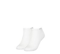 Calvin Klein Sneaker Chaussettes, Blanc, Taille Unique (Lot de 2) Femme