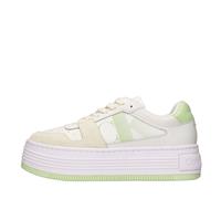 Calvin Klein - Bold Flat Low - Femme - Chaussures - Blanc - Taille: 37 EU