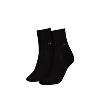 Calvin Klein Socks Organic Cotton Roll Top, Chaussette aux femmes, Black,