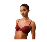 Calvin Klein Soutien-Gorge Balconnet Femme Lightly Lined à Armatures, Rouge (Syrah), 95C