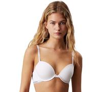 Calvin Klein Soutien-Gorge Balconnet Femme Lightly Lined Stretch, Blanc (White), 90B