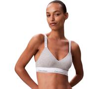 Calvin Klein Soutien-Gorge Brassière Femme Lightly Lined Basque Élastique, Gris (Grey Heather), M