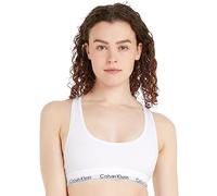 Calvin Klein Bralette Soutien-Gorge Triangulaire, Blanc (White 100), 95B (Taille Fabricant: X-Large) Femme
