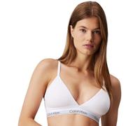 Calvin Klein Soutien-Gorge Brassière Femme Triangle Rembourrage Amovible, Blanc (White), XL