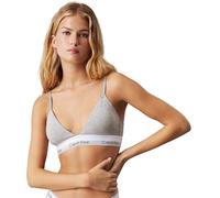 Calvin Klein Soutien-Gorge Brassière Femme Triangle Rembourrage Amovible, Gris (Grey Heather), S
