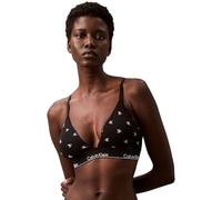 Calvin Klein Soutien-Gorge Brassière Femme Triangle Rembourrage Amovible, Noir (Black Diamond Logo Print), XS