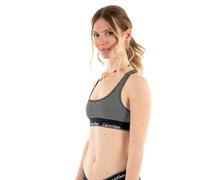 Calvin Klein Soutien-Gorge Brassière Femme Unlined Sport, Multicolore (Hairline Stripe/Black), M