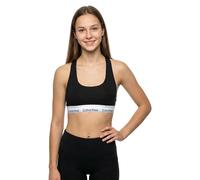 Calvin Klein Brassière Femme LV00QF8493 non doublée Ceinture emblématique Noir M