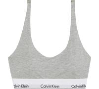 Calvin Klein Brassière Femme Lightly Lined avec Basque Élastique, Gris (Grey Heather), XS
