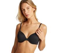 Calvin Klein Soutien-Gorge Pigeonnant Femme Lightly Lined Réglable, Noir (Black), 90B