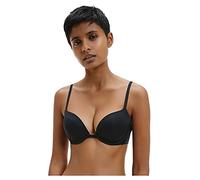 Calvin Klein Soutien-Gorge Push-Up Femme Avec Armatures, Noir (Black), 75B (34B)