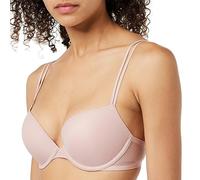 Calvin Klein Soutien-Gorge Push-Up Femme Plunge à Armatures, Rose (Subdued), 90B