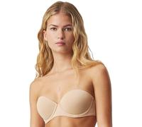 Calvin Klein Soutien-Gorge sans Bretelle Femme Push-Up, Beige (Bare), 95E