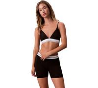 Calvin Klein Soutien-Gorge Triangle Femme Unlined avec Basque Élastique, Noir (Black), S