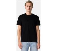 Calvin Klein Ss 20s Ck Deboss Mon Black Taille: L | T-shirts avec imprimés Outlet | Homme | Le Noir