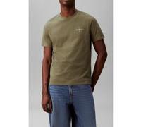 Calvin Klein Ss 30s Classic Micro Tee Dusty Olive Taille: XL | T-Shirts Outlet | Homme | Vert