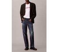 Calvin Klein Ss 30s Sp Calvin Tee White Greige Taille: S | T-shirts avec imprimés Outlet | Homme | Blanche