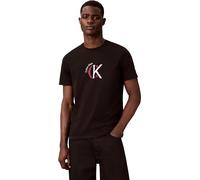 Calvin Klein SS 30S Whsl Ckj 2Tone CK Graphic Lv14Re829G T-Shirts Graphiques, Black (Black), XL Homme