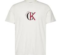 Calvin Klein Jeans 30s 2 Tone Short Sleeve T-shirt Blanc M Homme