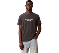 Calvin Klein SS 30S Whsl SP Cknyc Graphic Tee Lv04Re834G T-Shirts Graphiques, Grey (Pirate Black), XXL Grande Taille Homme