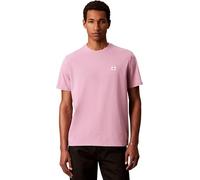 Calvin Klein SS Badge 30S Jersey Classic Tee LV04RC272G Tees, Rose (Orchid Haze), M, Rose (Orchid Haze), M