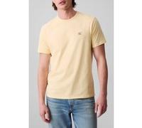 Calvin Klein Ss Badge 30s Jersey Sunlight Taille: M | T-shirts basiques Outlet | Homme |