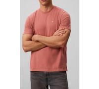 Calvin Klein Ss Classic Monogram Tee Light Mahogany Taille: S | T-Shirts Outlet | Homme | Marron