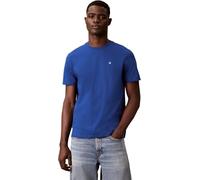 Calvin Klein SS Classic Monogram Tee LV04RD254G Tees, Bleu (Chase Blue), S, Bleu (Chase Blue), S