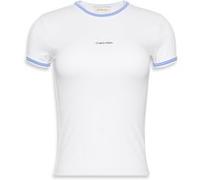 Calvin Klein Lv047d201g Short Sleeve T-shirt Blanc M Femme